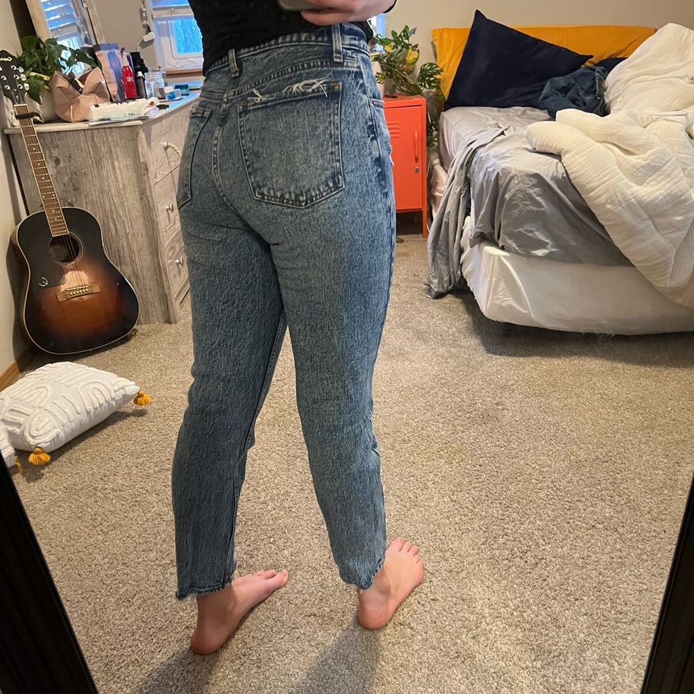 Abercrombie distressed jeans